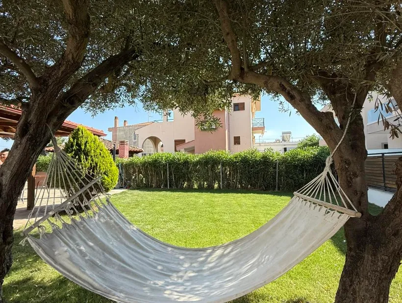 Relaxation spot under the olive trees